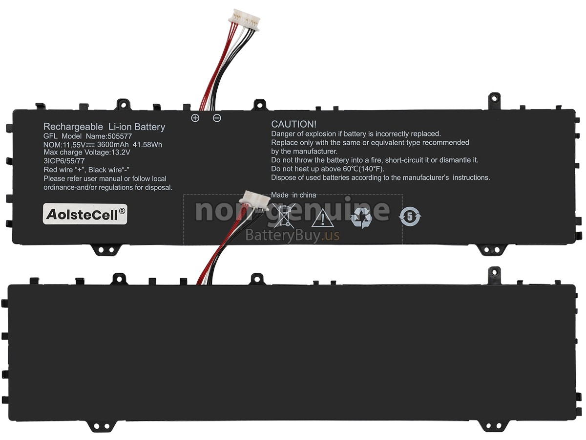 battery for Haier 505577