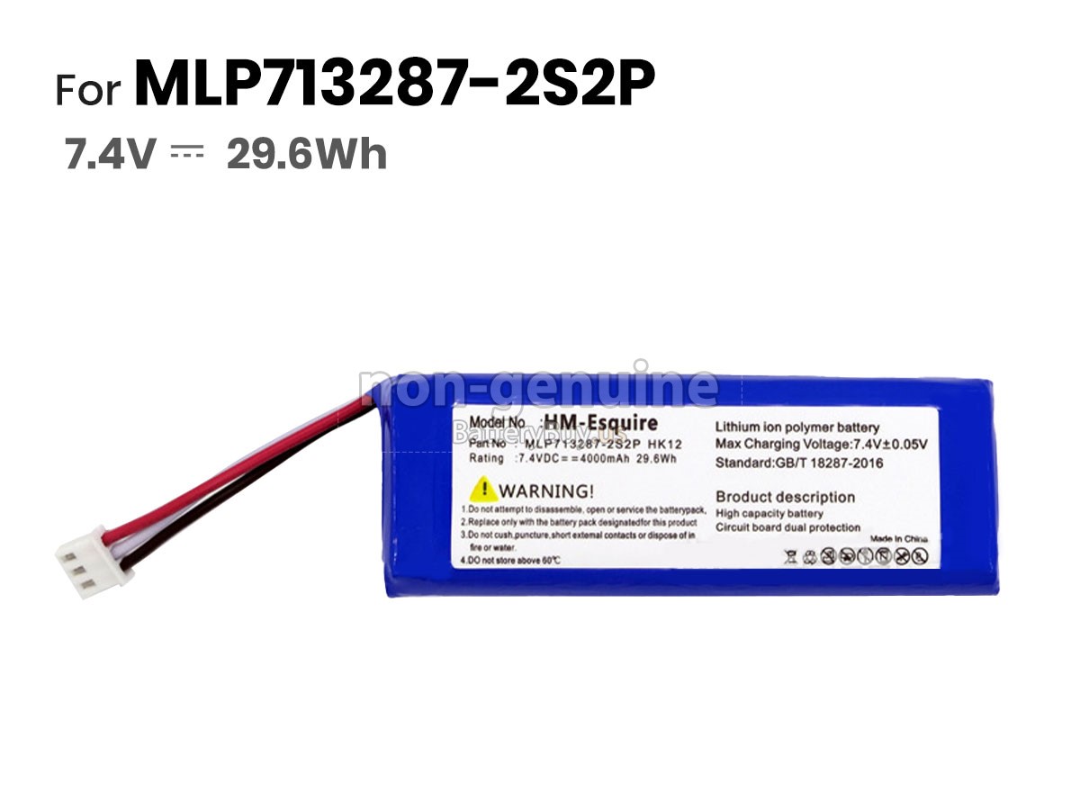 battery for Harman Kardon ESQUIRE