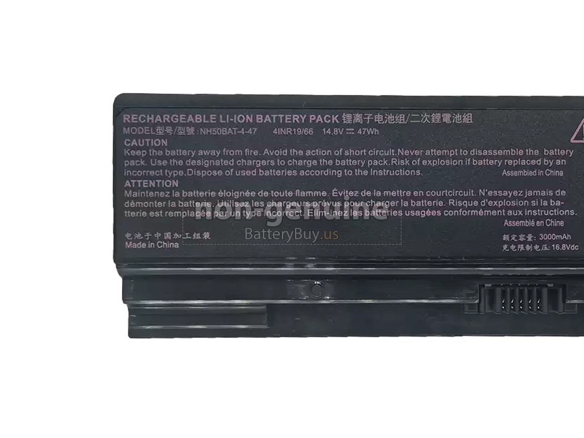 battery for Hasee SAGER NP7876