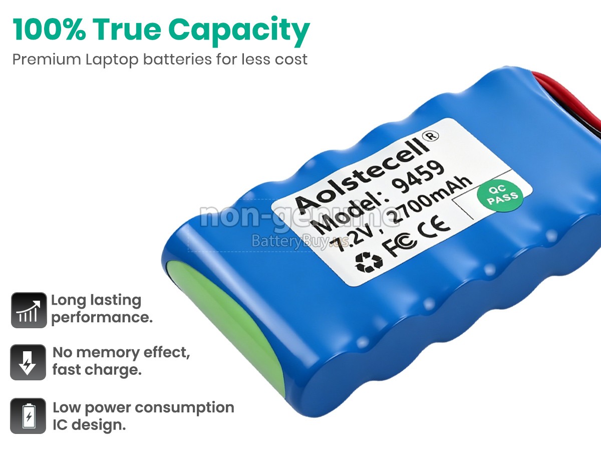 battery for HiOKi HIGH VOLTAGE INSULATION TESTER IR3455
