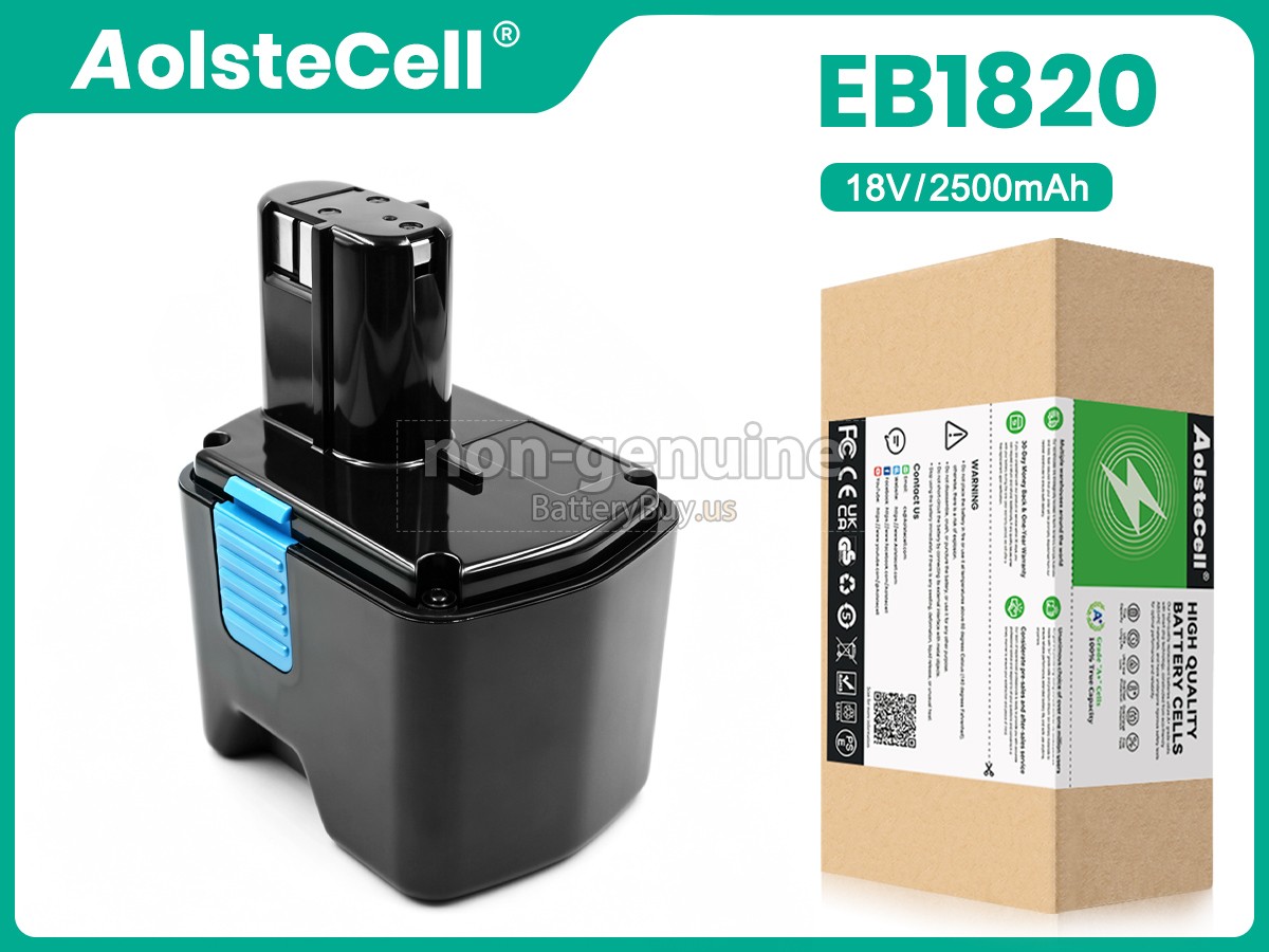 battery for Hitachi 18V EB1820