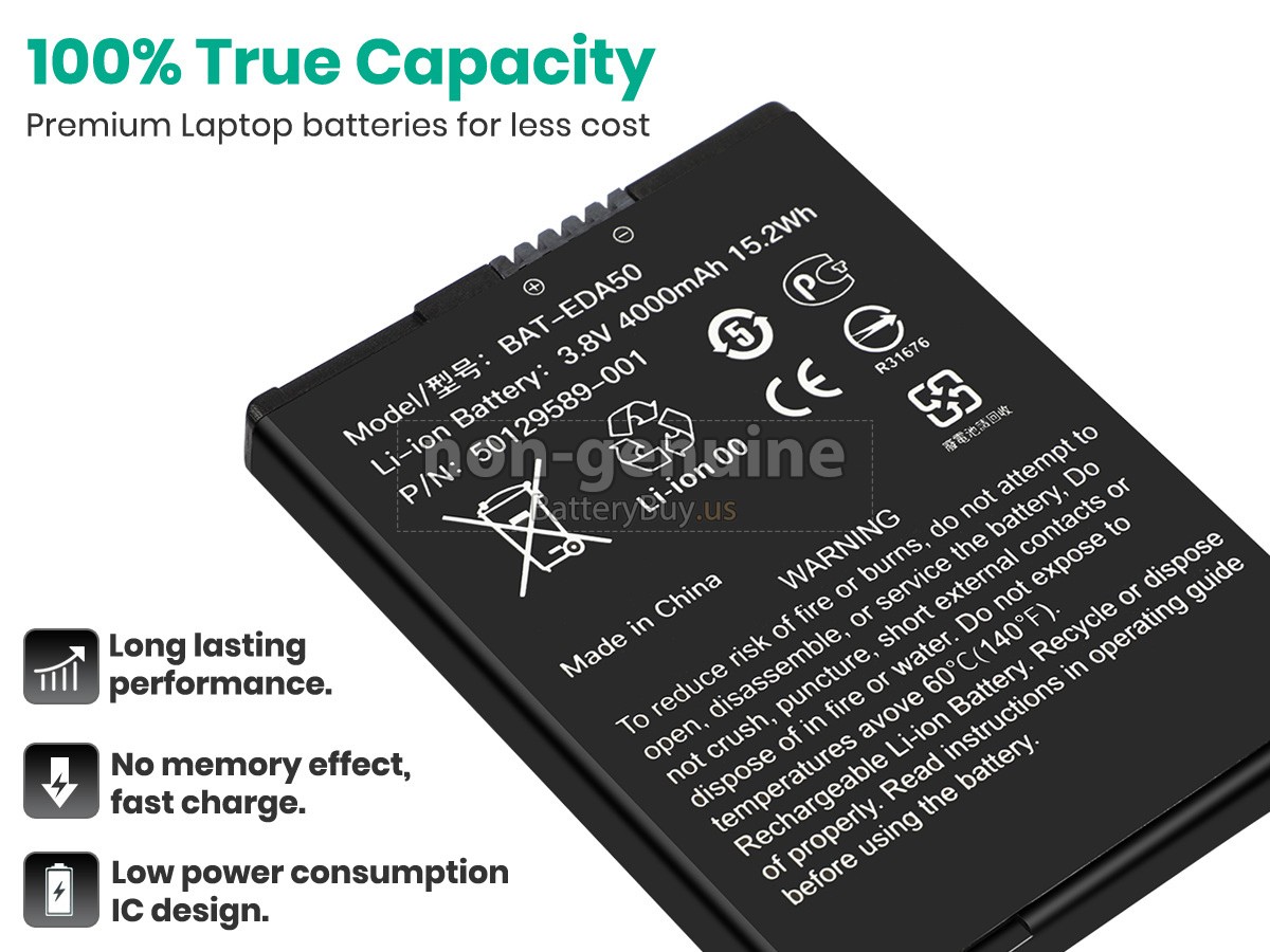 battery for Honeywell EDA50HC