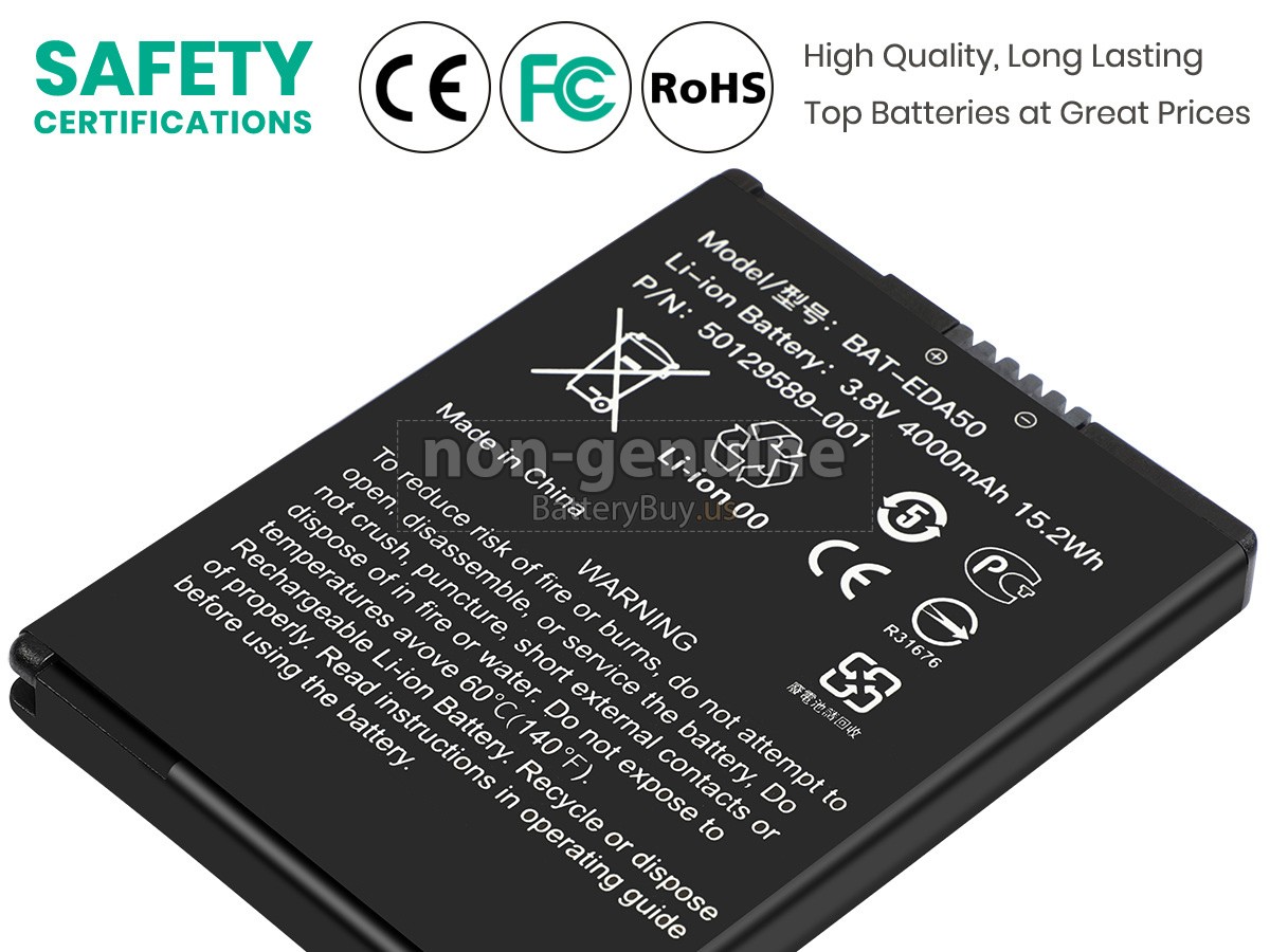 battery for Honeywell EDA50HC