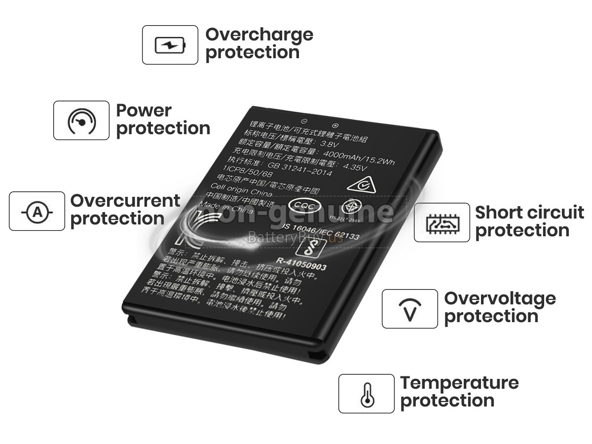 battery for Honeywell EDA50HC