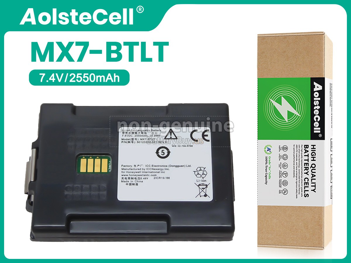 battery for Honeywell MX7-BTLT
