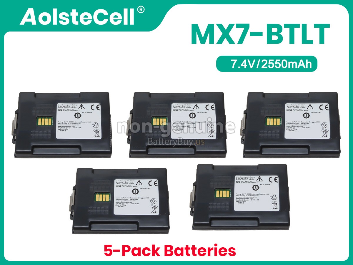 battery for Honeywell MX7-BTLT