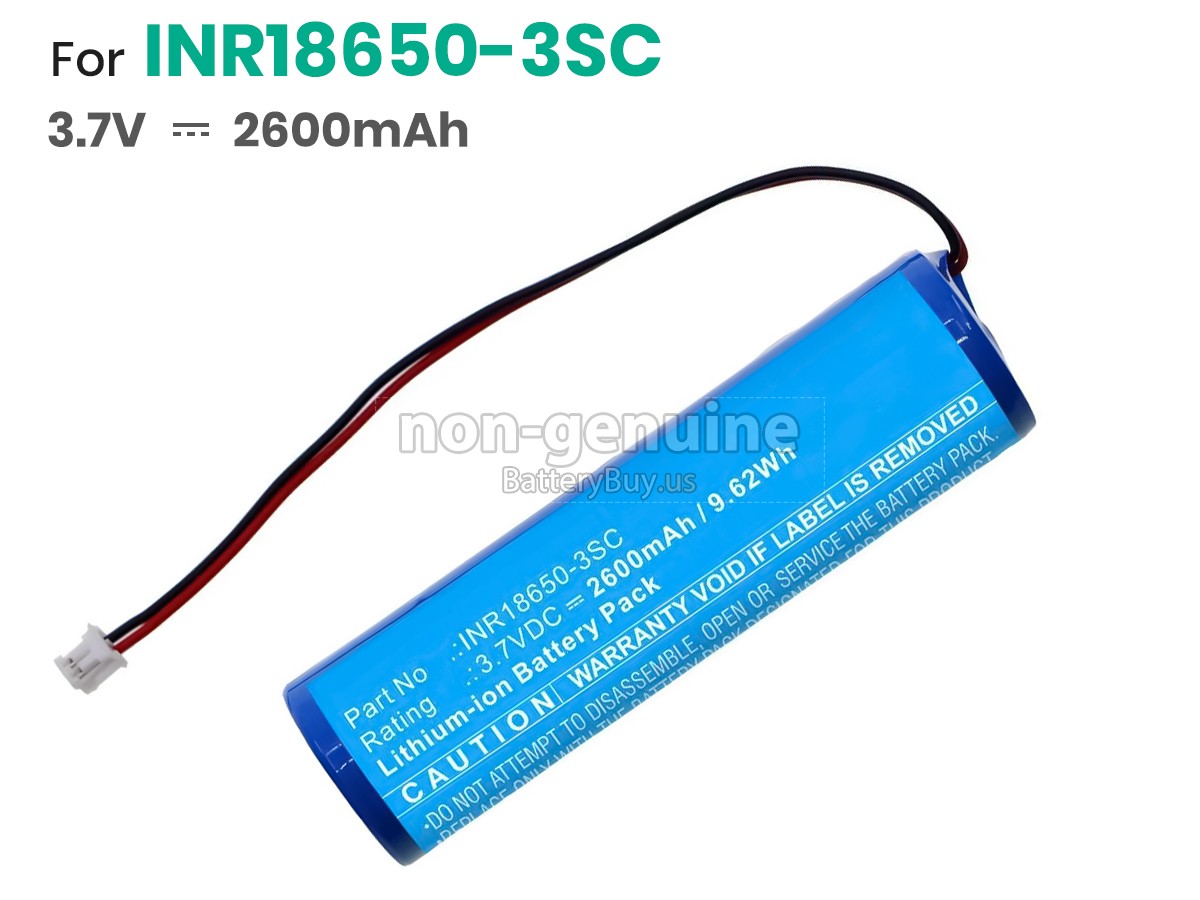 battery for Honeywell INR18650-3SC