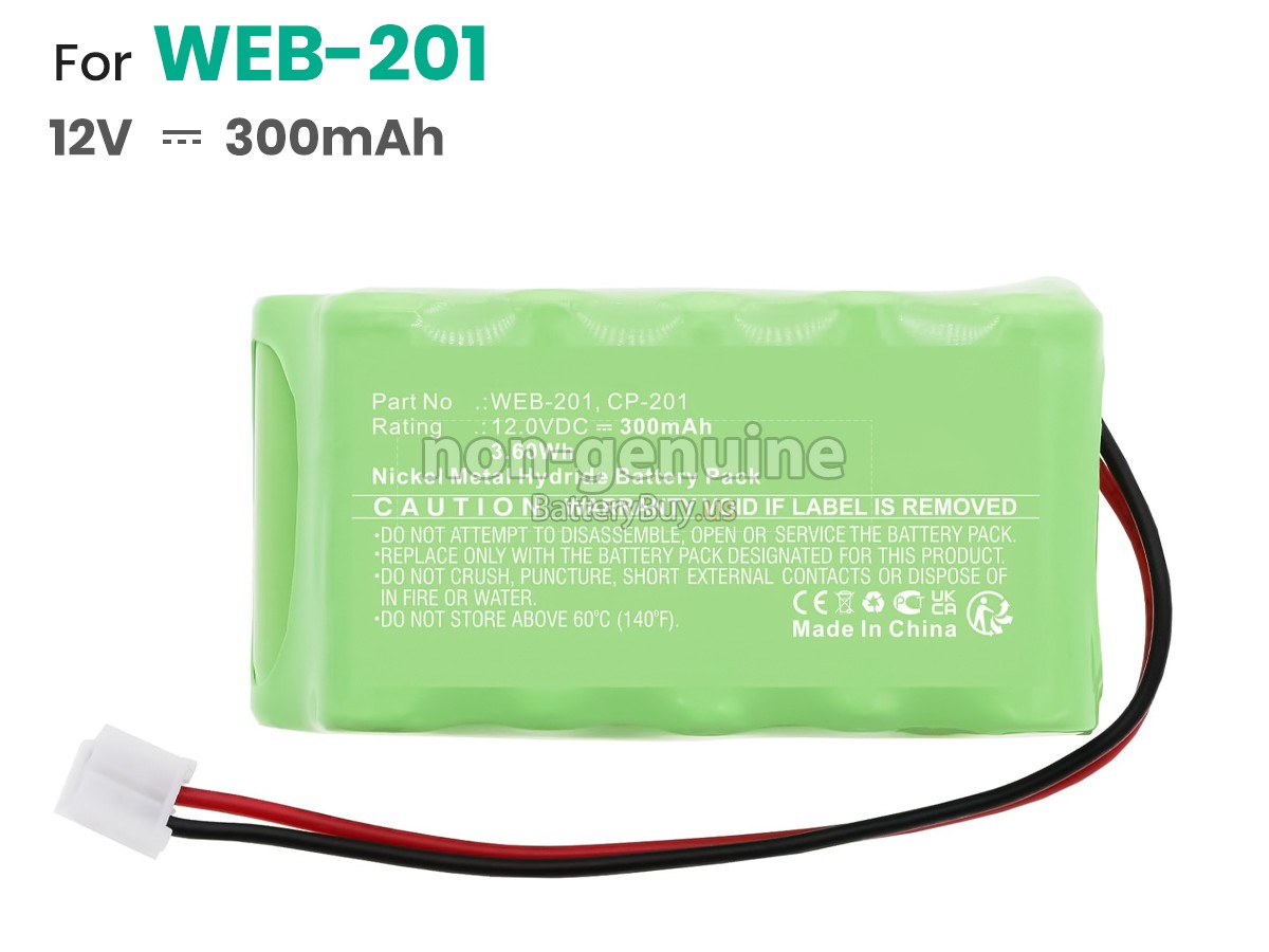 battery for Honeywell WEB-201