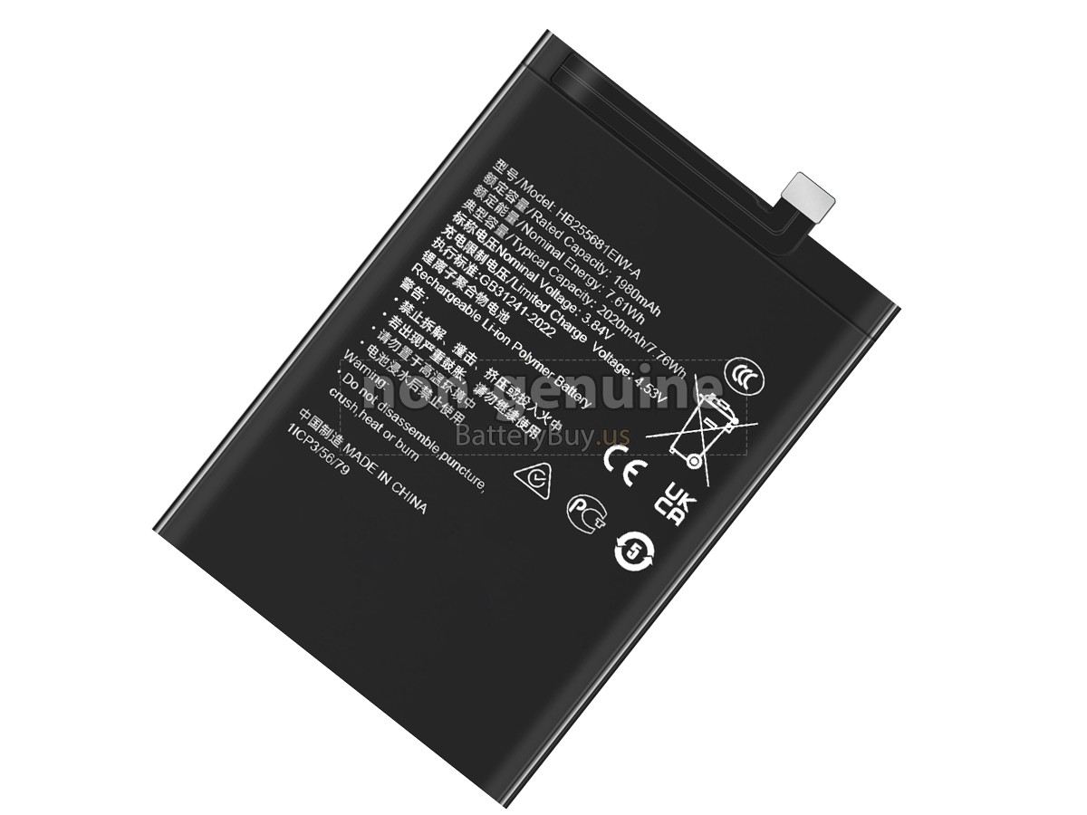 battery for Honor HB255681EIW-A