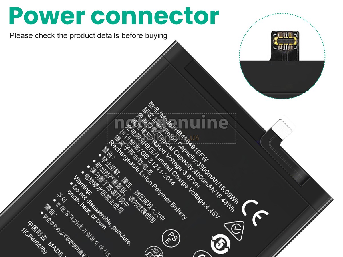 battery for Honor X40I
