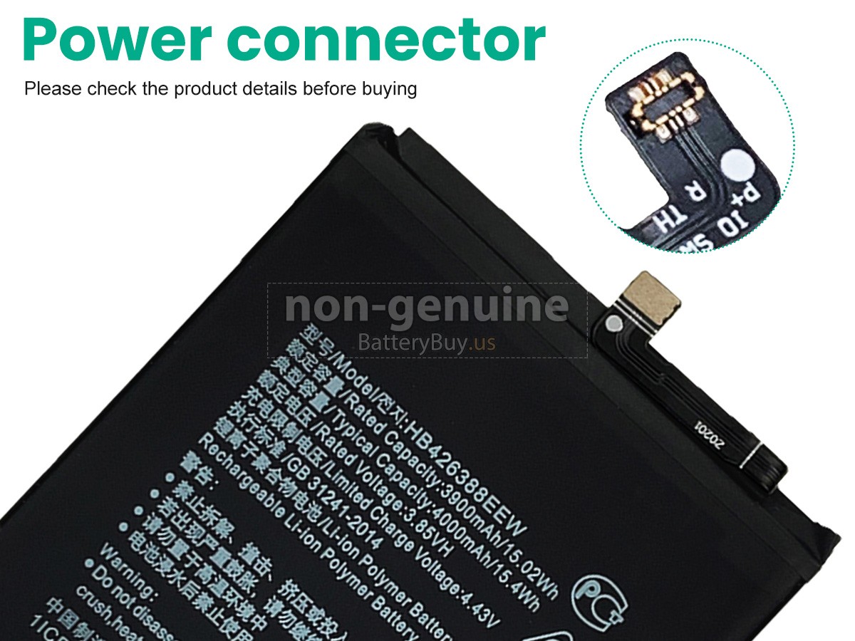 battery for Honor 30 LITE