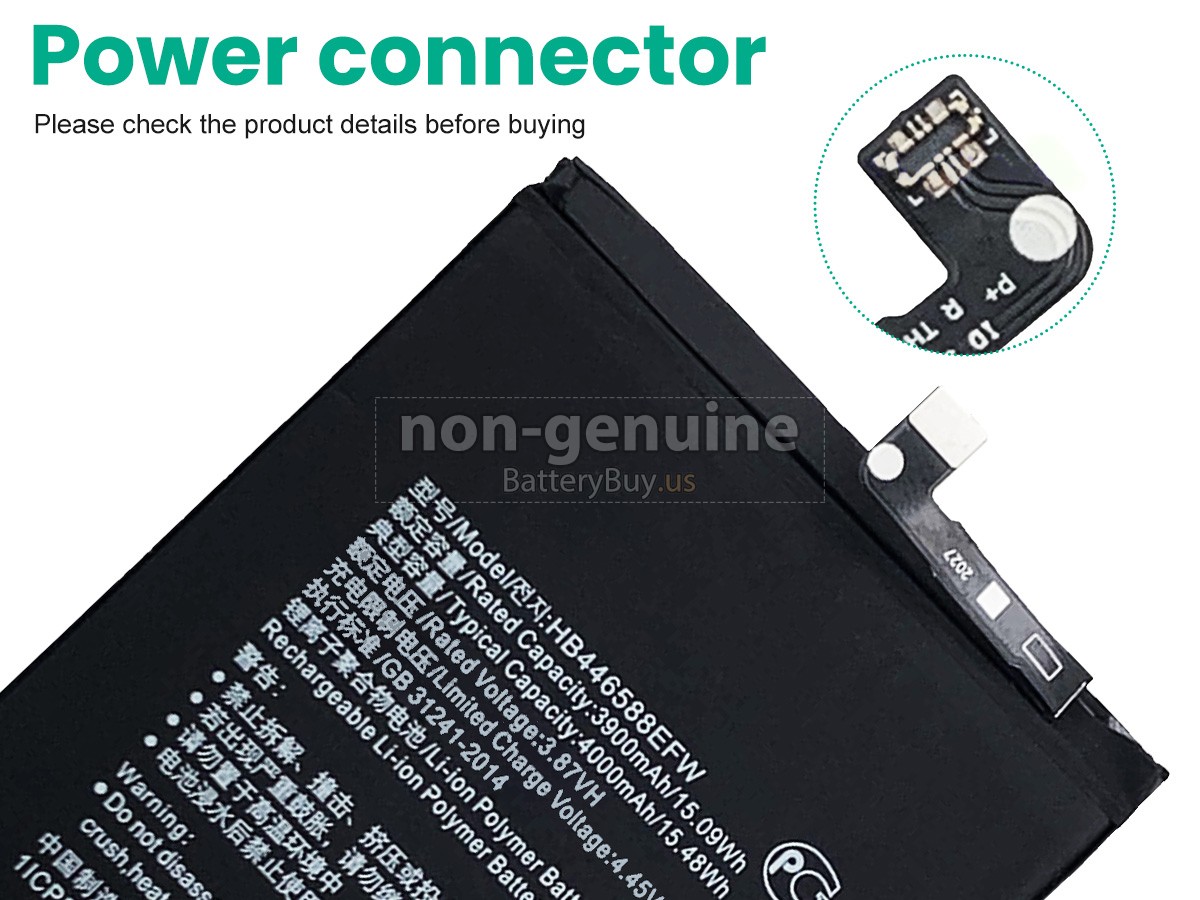 battery for Honor X20 SE 5G
