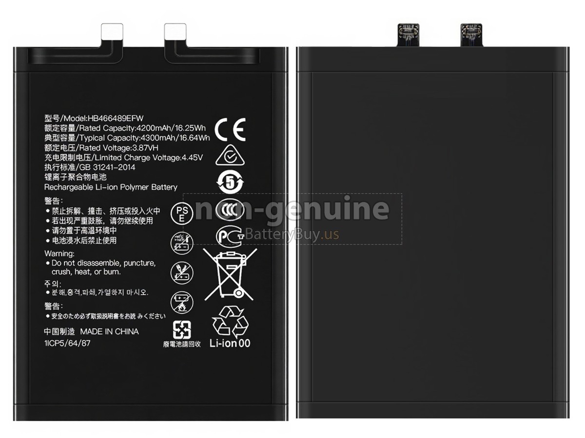 battery for Honor X20