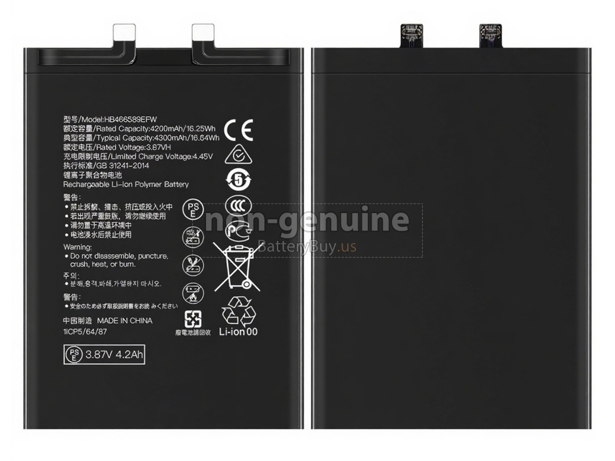 battery for Honor HB466589EFW