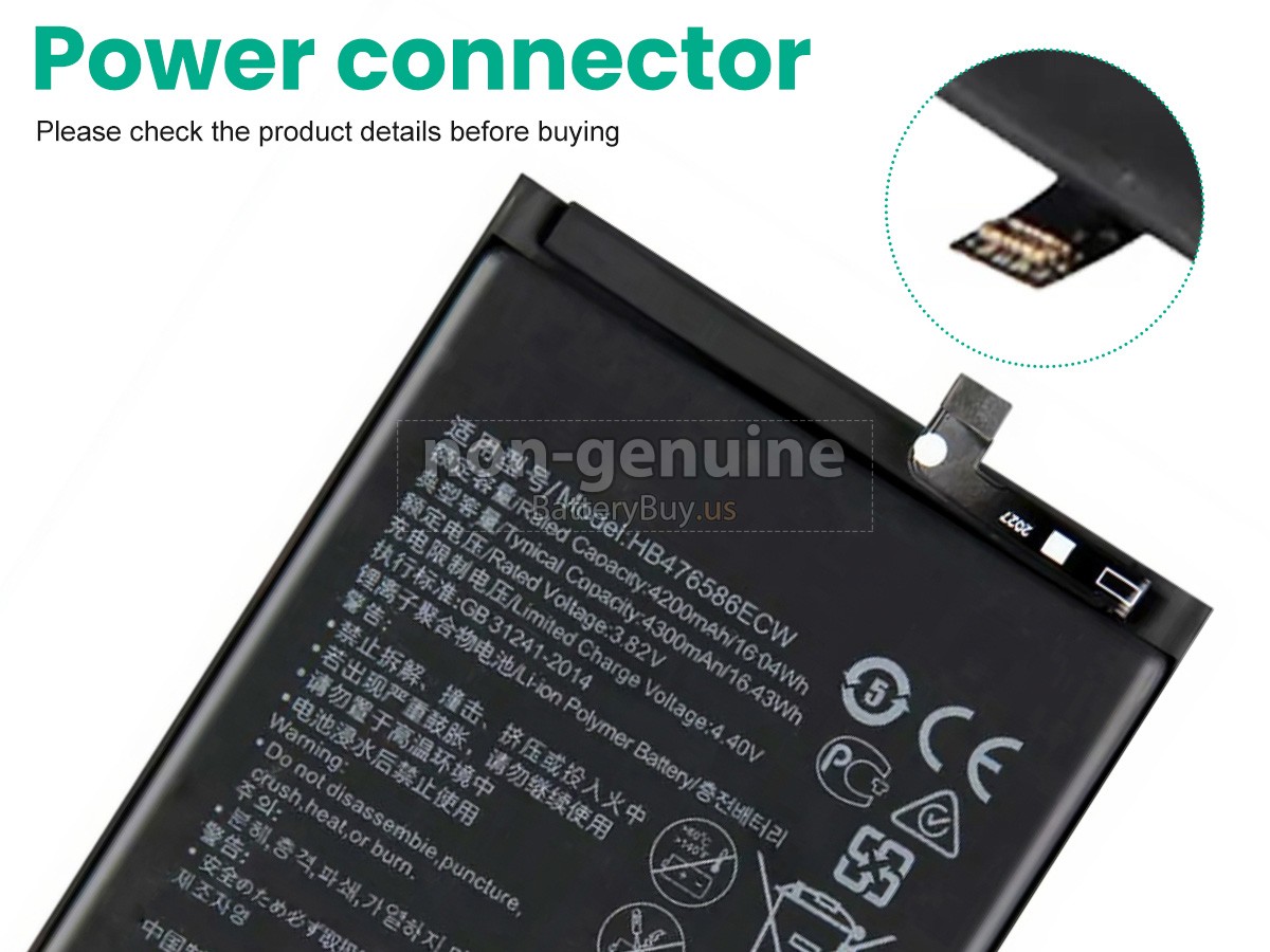 battery for Honor X10 5G