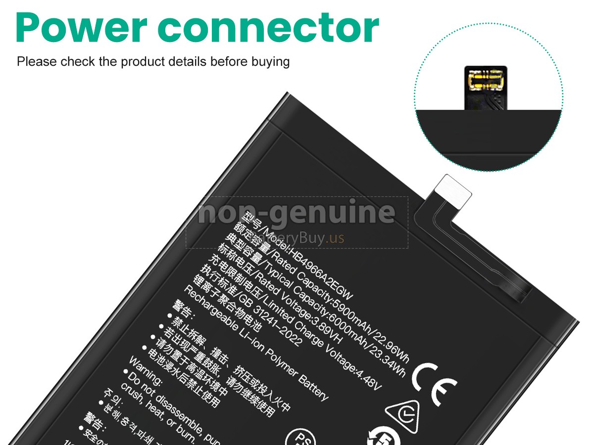 battery for Honor X60