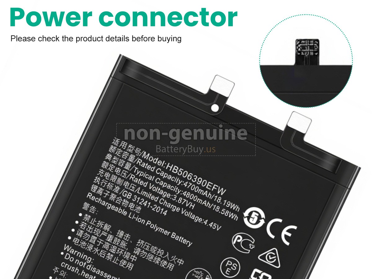 battery for Honor 70