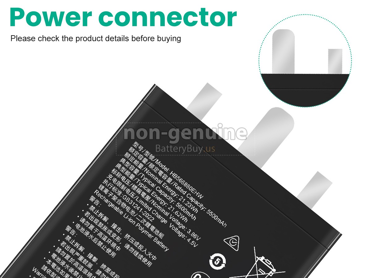 battery for Honor MAGIC 6 PRO