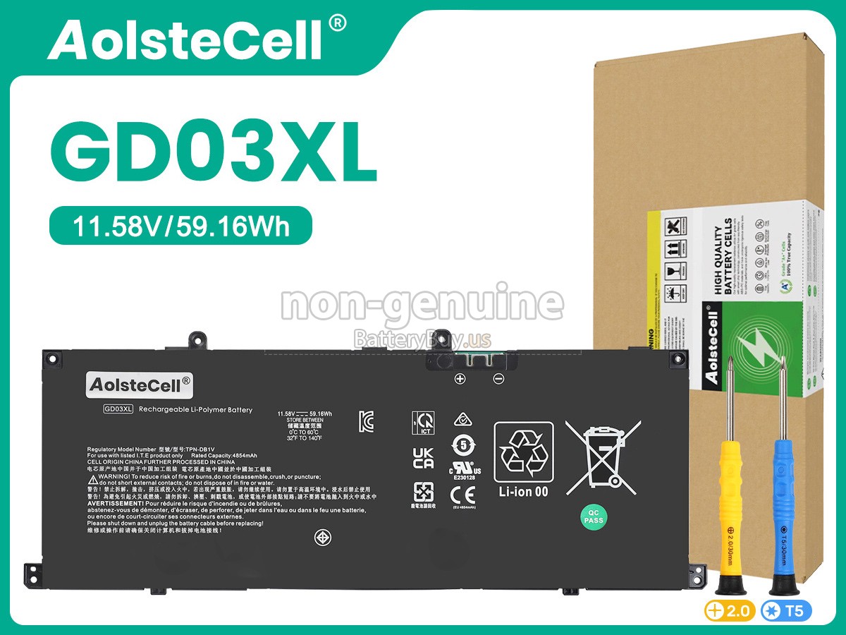 battery for HP OmniBook X FLIP 14-KB0000CA