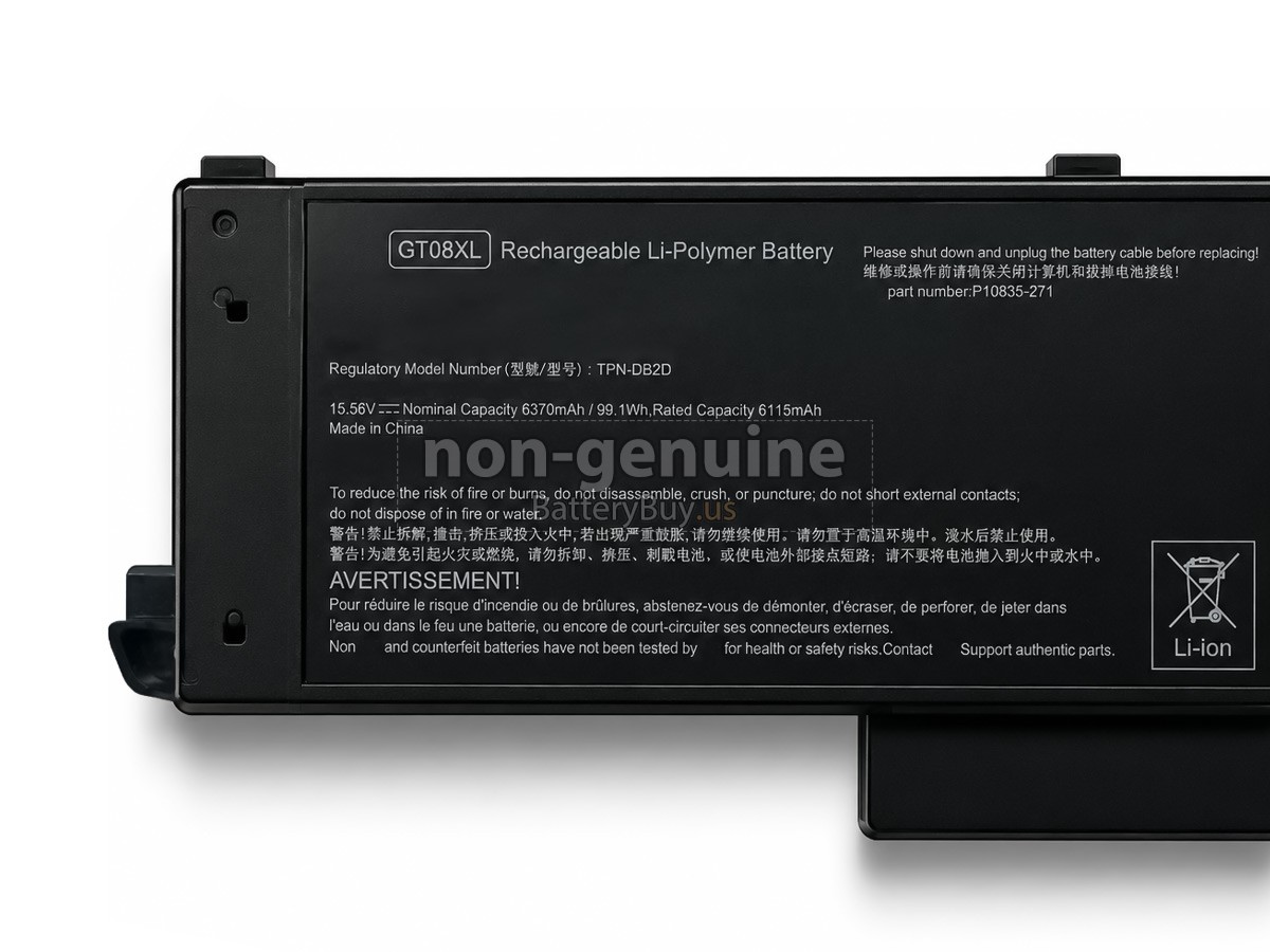 battery for HP GT08XL