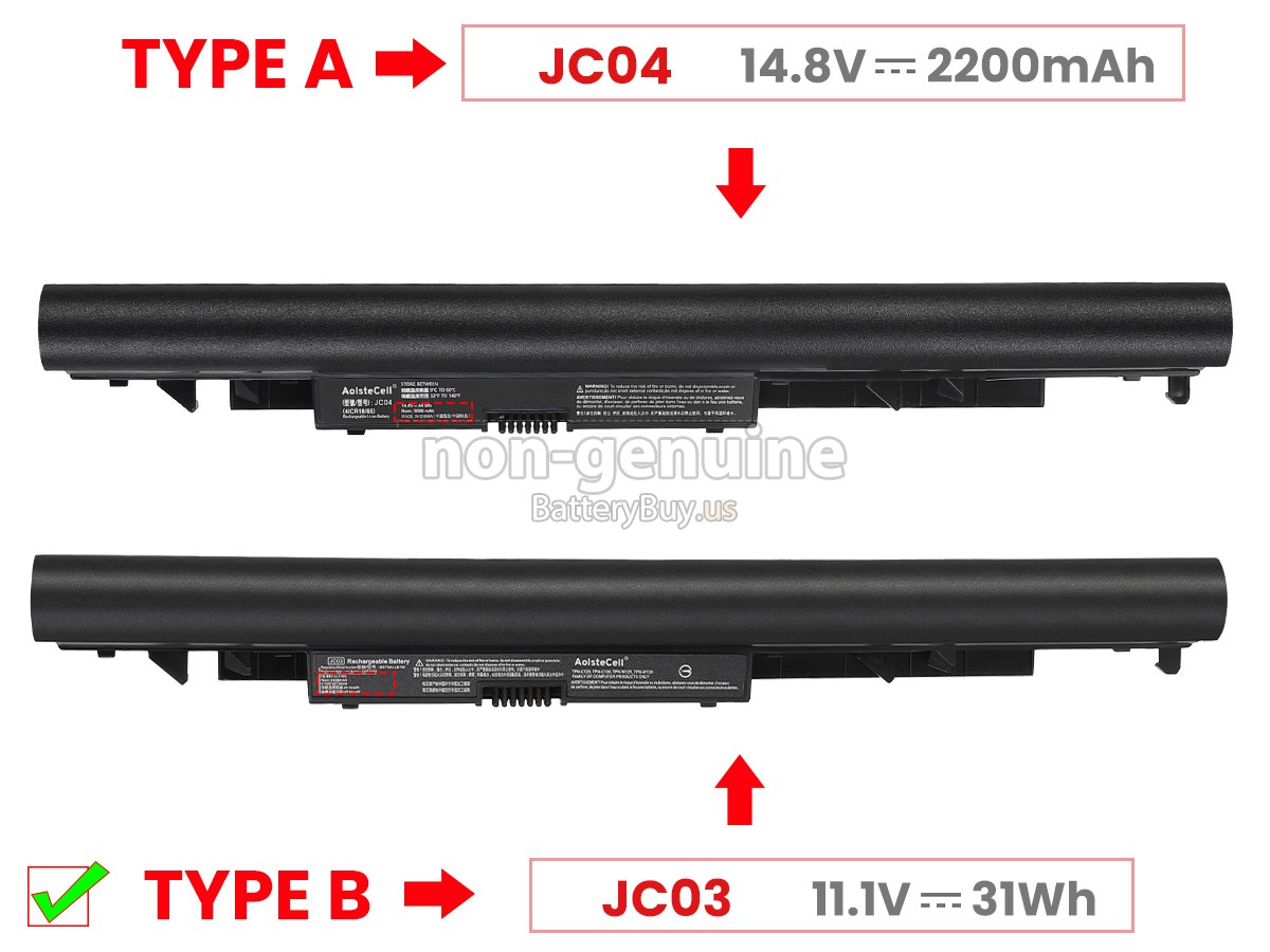 battery for HP 15-RB508UR