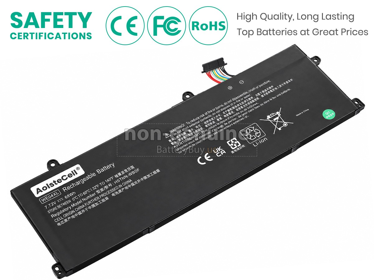 battery for HP Pavilion Plus 14-EW1014NL