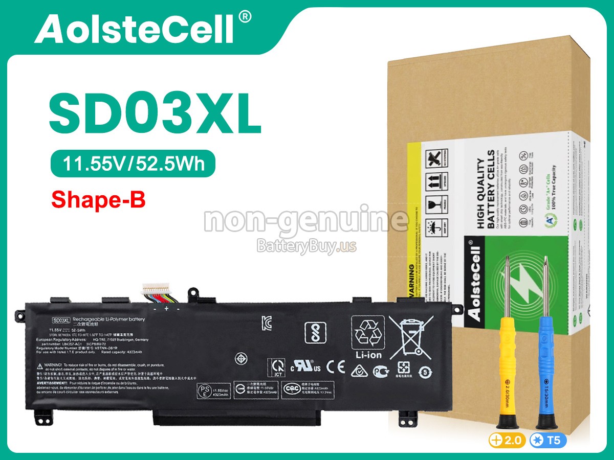 battery for HP SD03XL