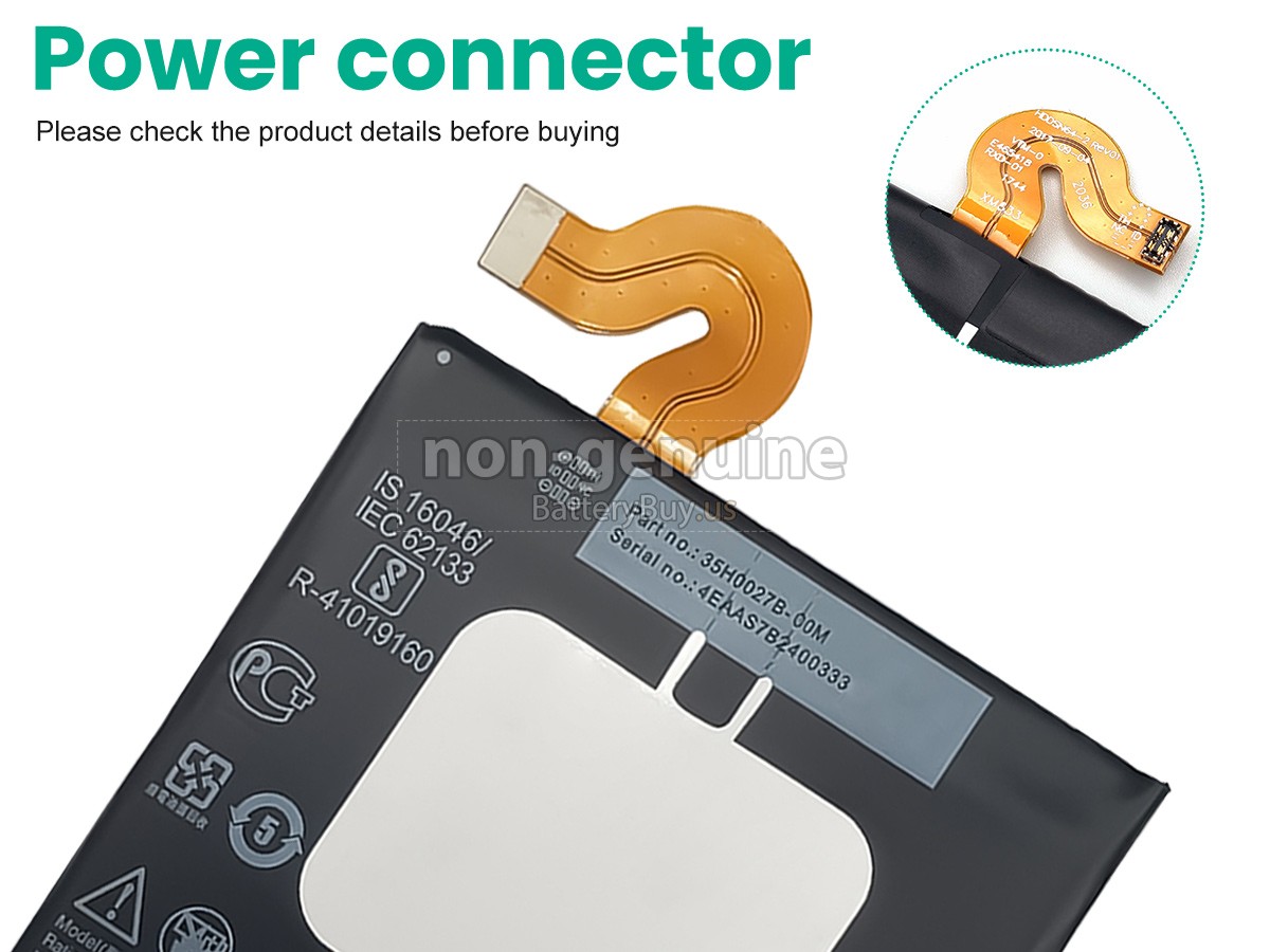 battery for HTC 35H00278-00M