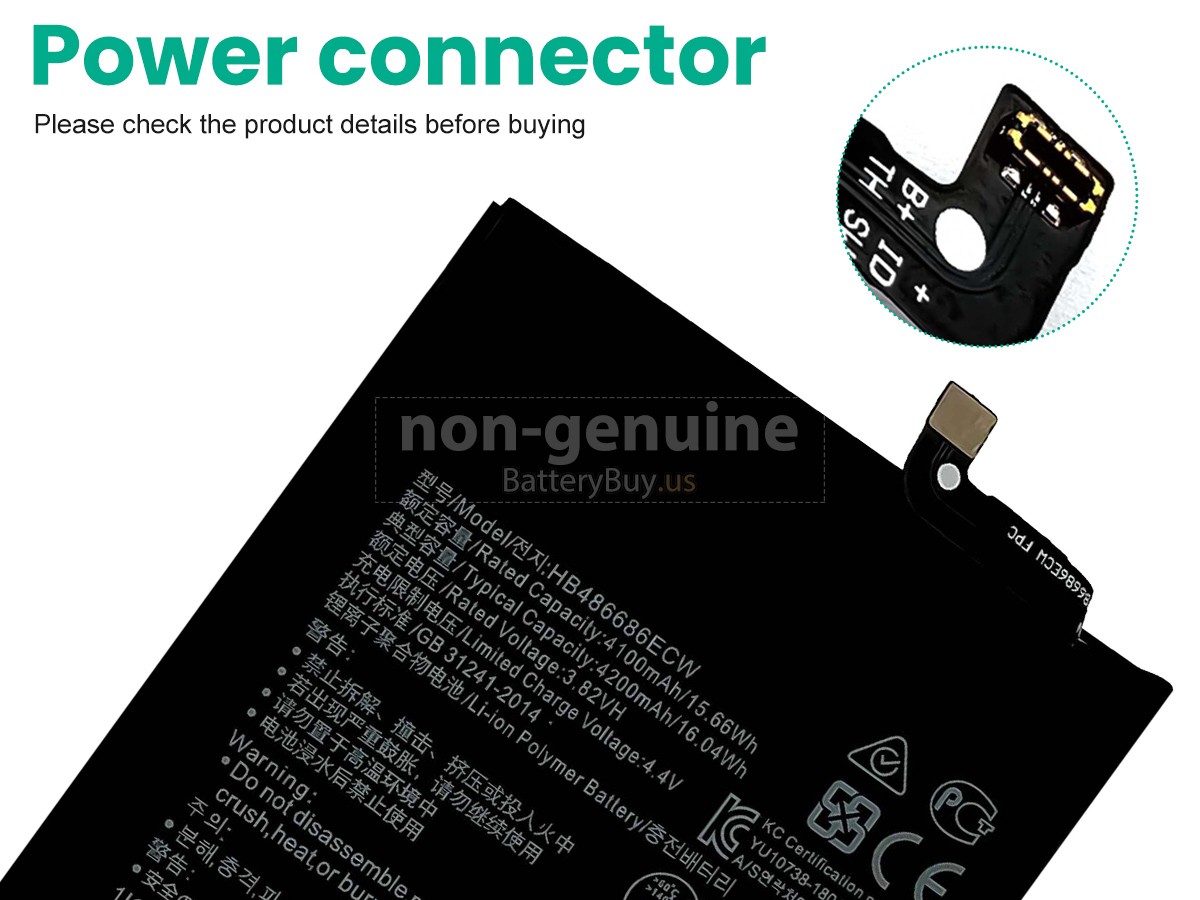 battery for Huawei Y9A