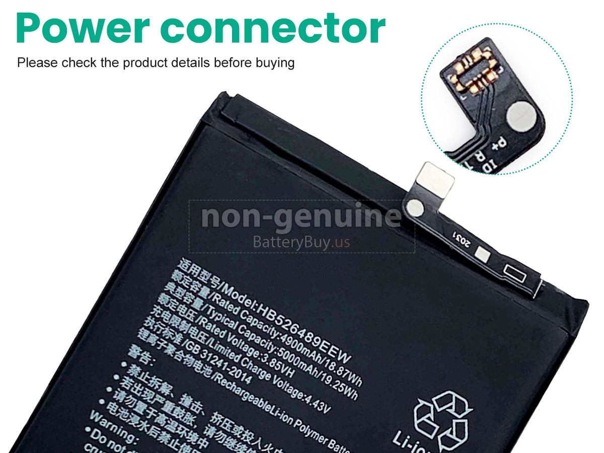 battery for Huawei Y6P