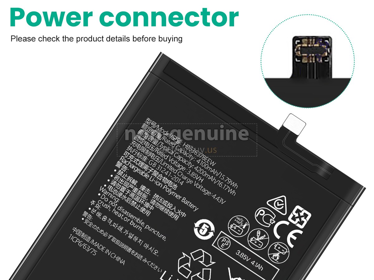 battery for Huawei MATE 40