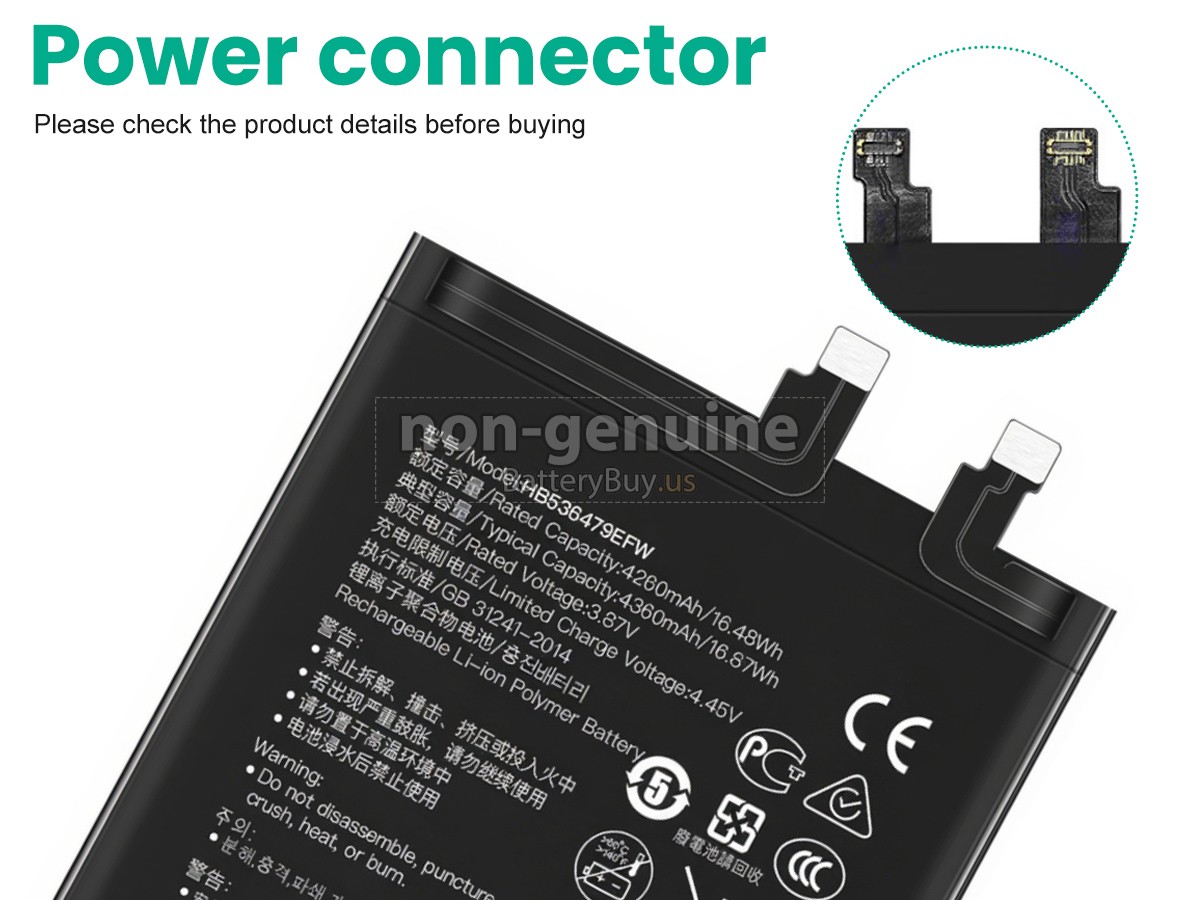 battery for Huawei HB536479EFW