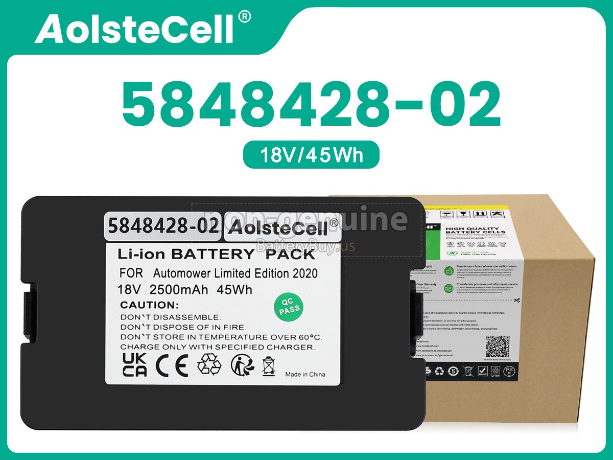 battery for Husqvarna AUTOMOWER 115H