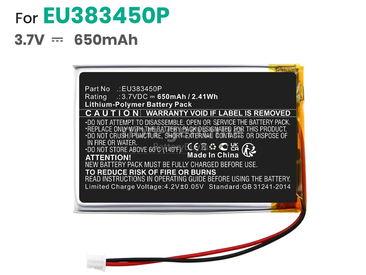 battery for Ingenico MOBY8500