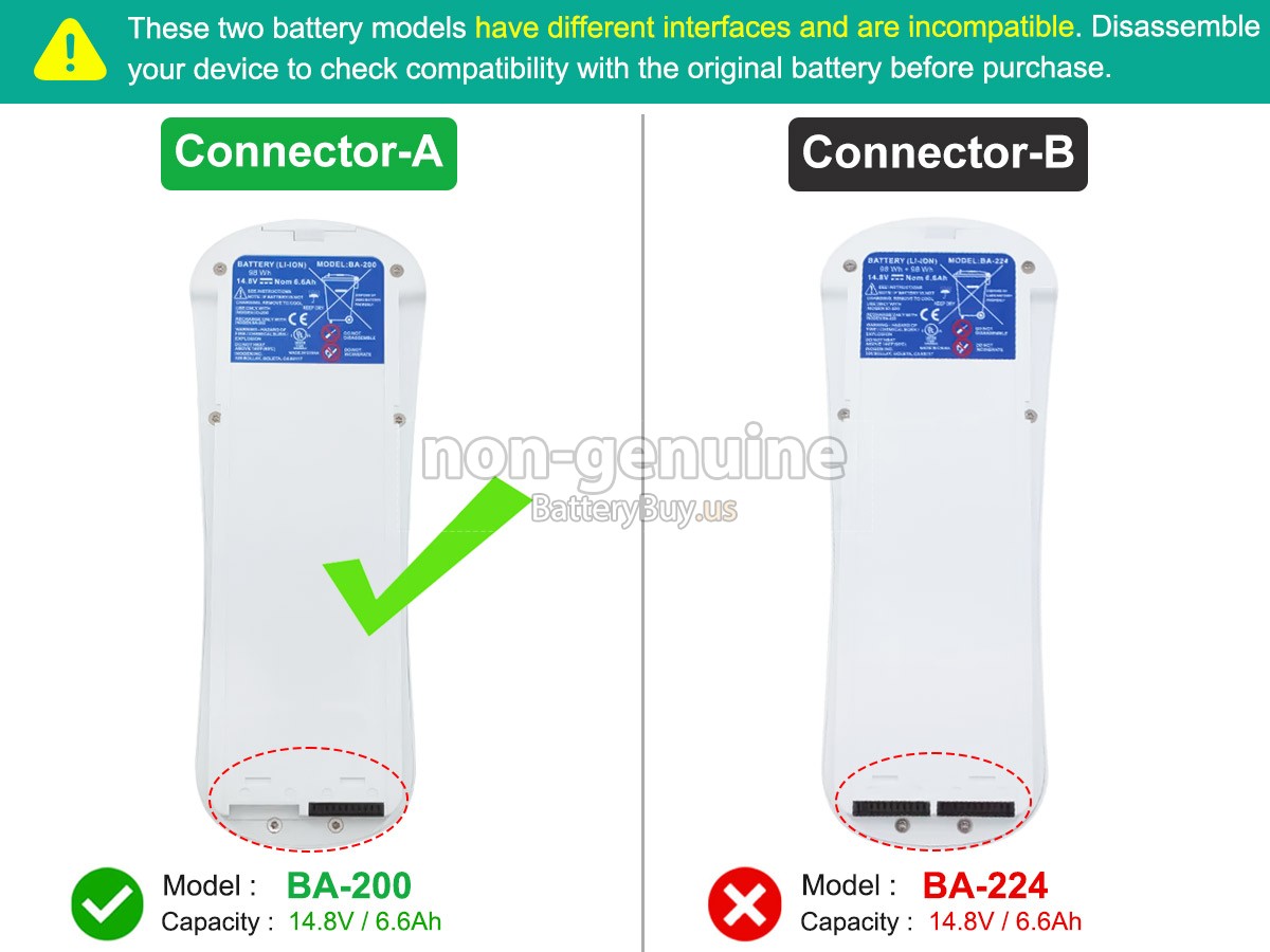 battery for Inogen IO-200