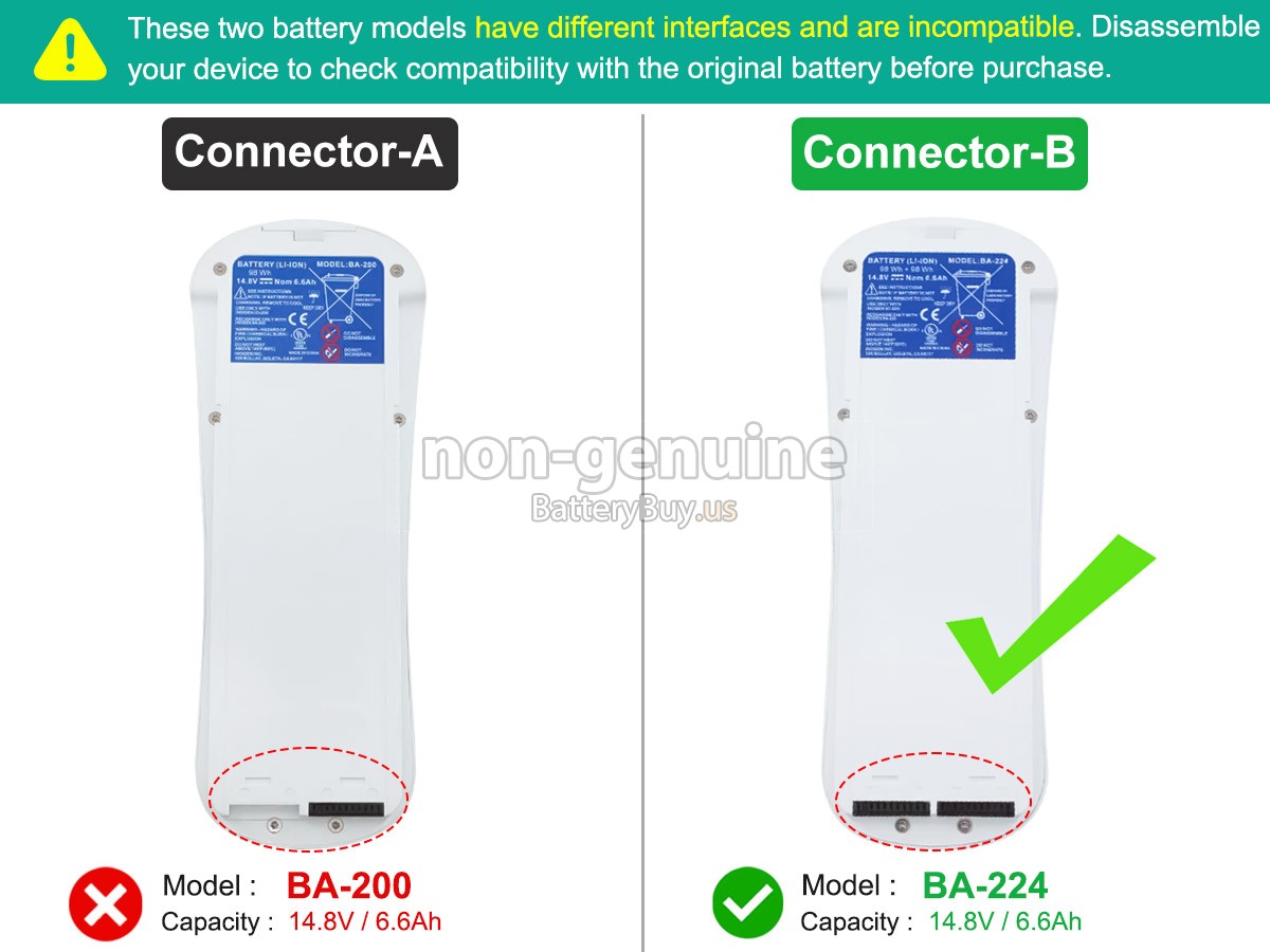 battery for Inogen IO-200