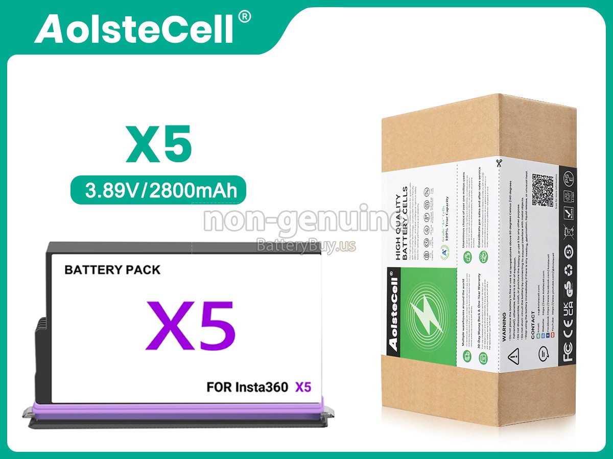 battery for Insta360 JH-X5