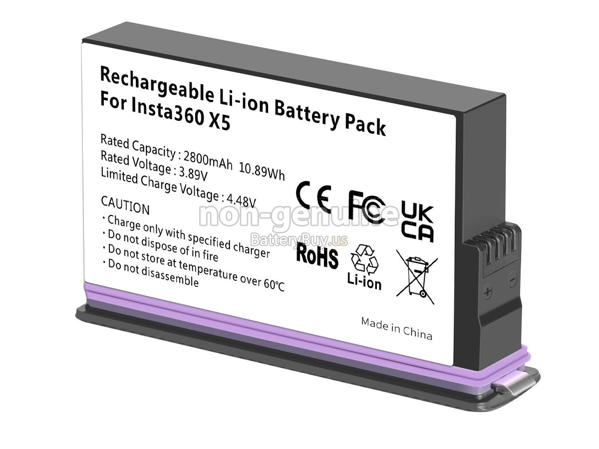 battery for Insta360 JH-X5