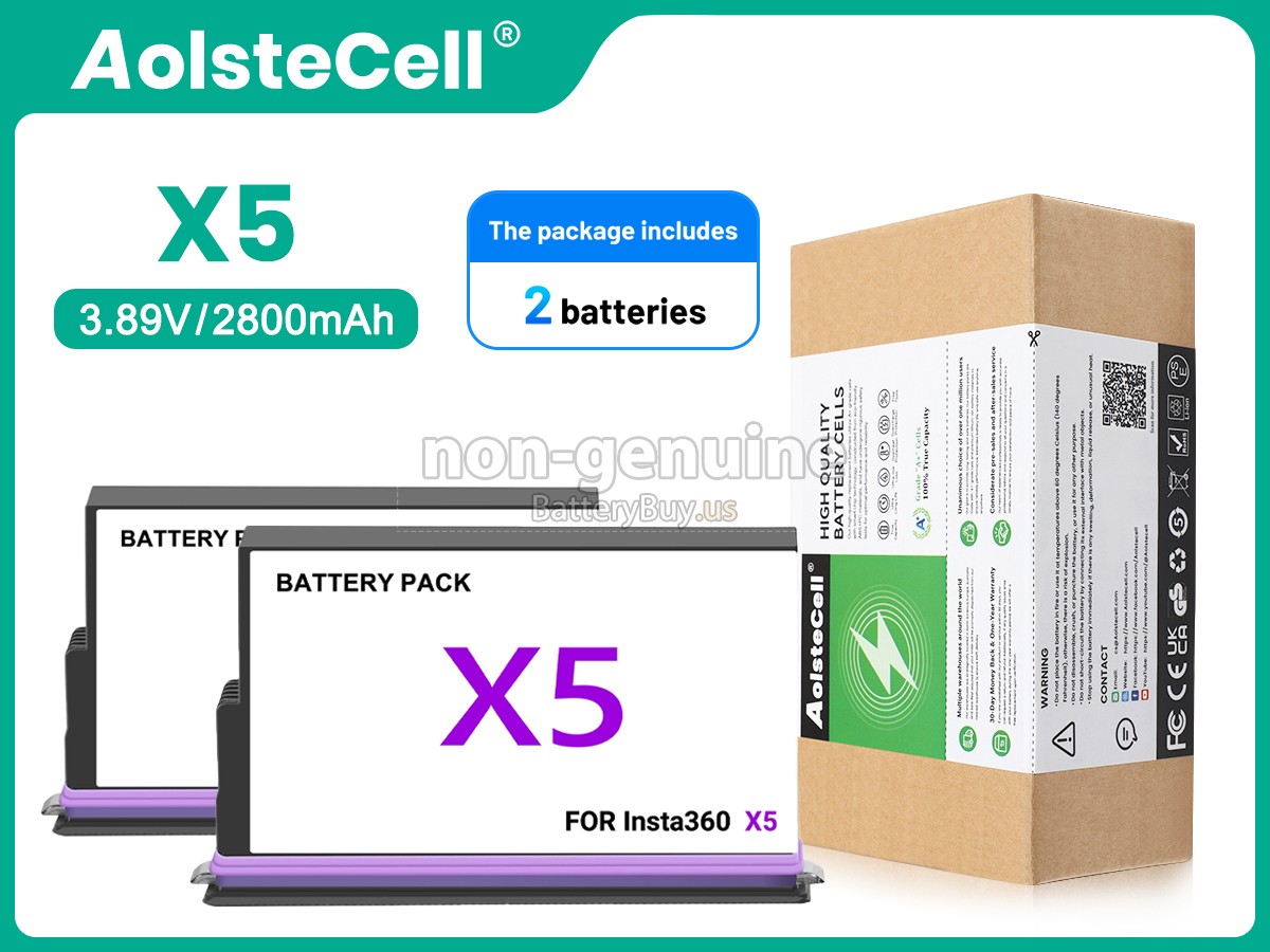battery for Insta360 JH-X5