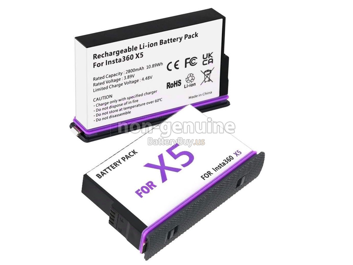 battery for Insta360 JH-X5