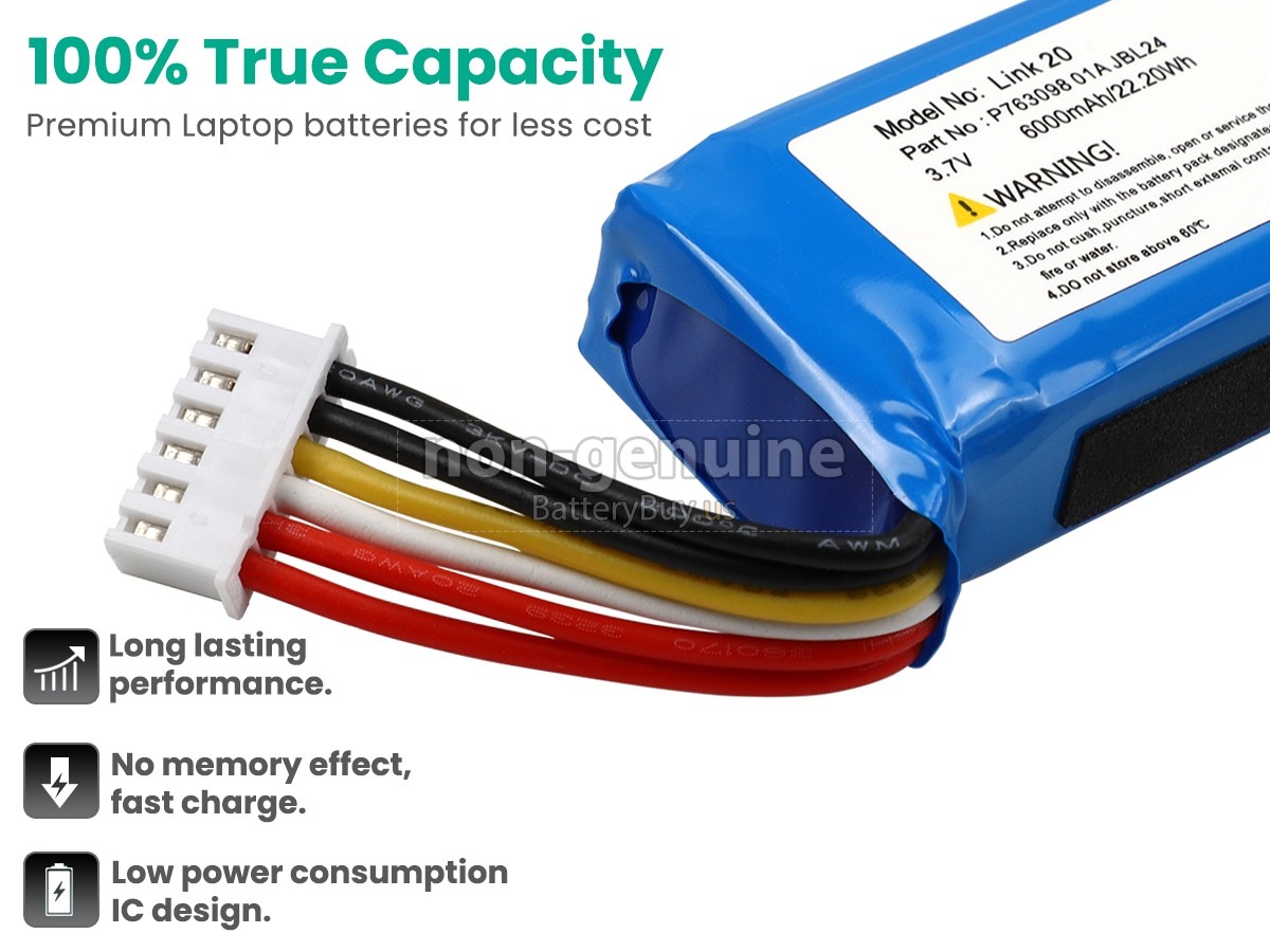 battery for JBL LINK 20