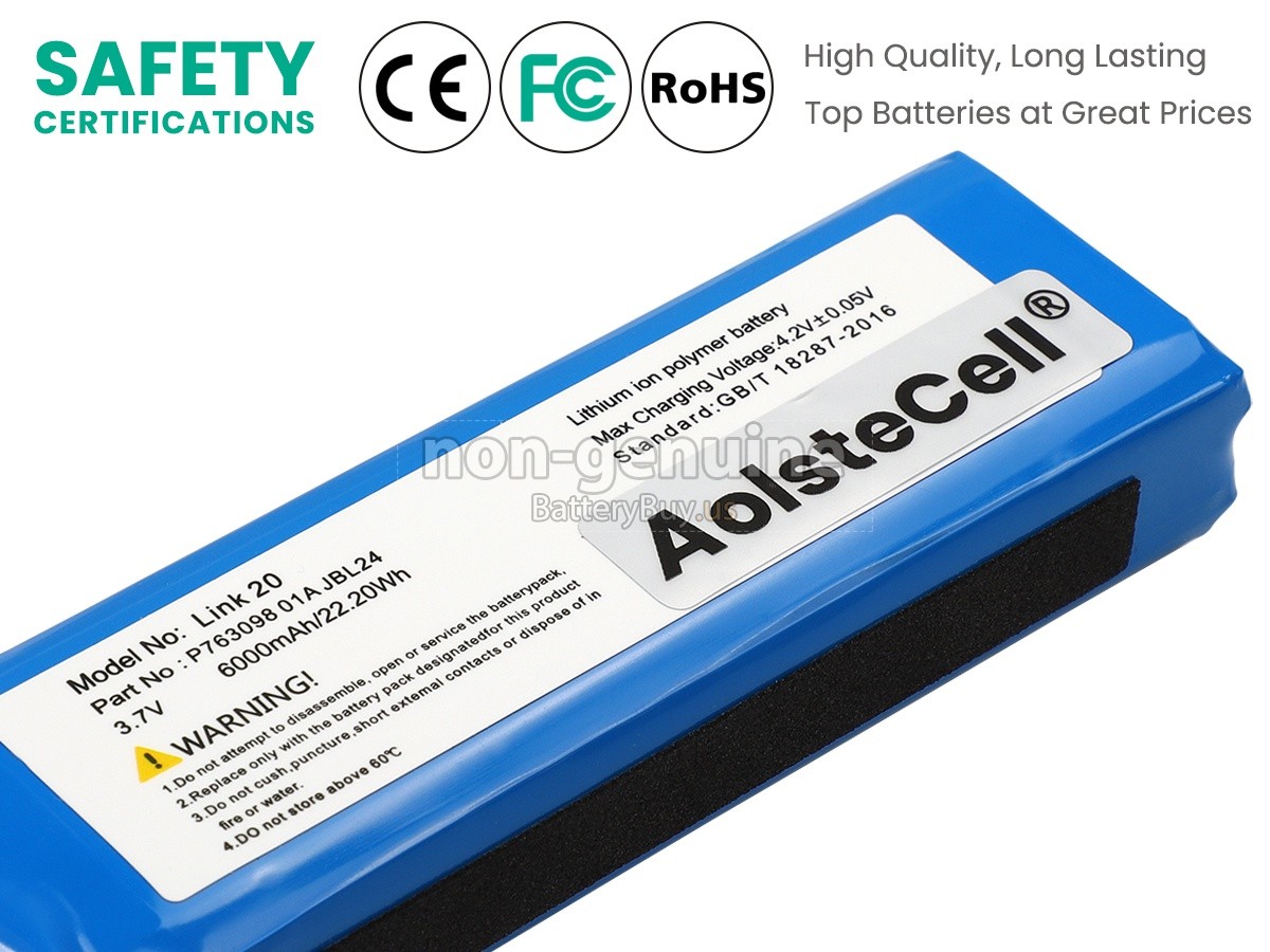 battery for JBL LINK 20