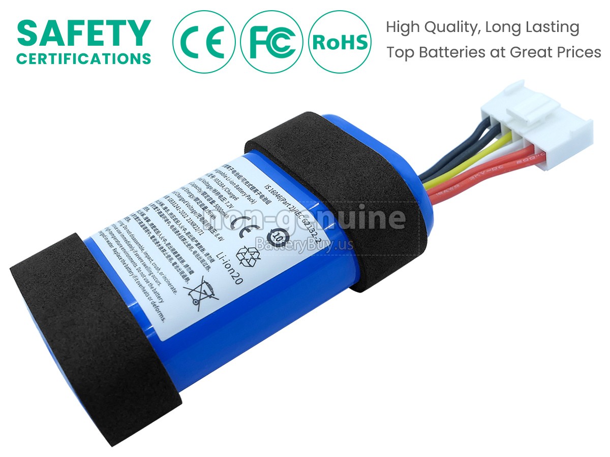 battery for JBL CHARGE 6