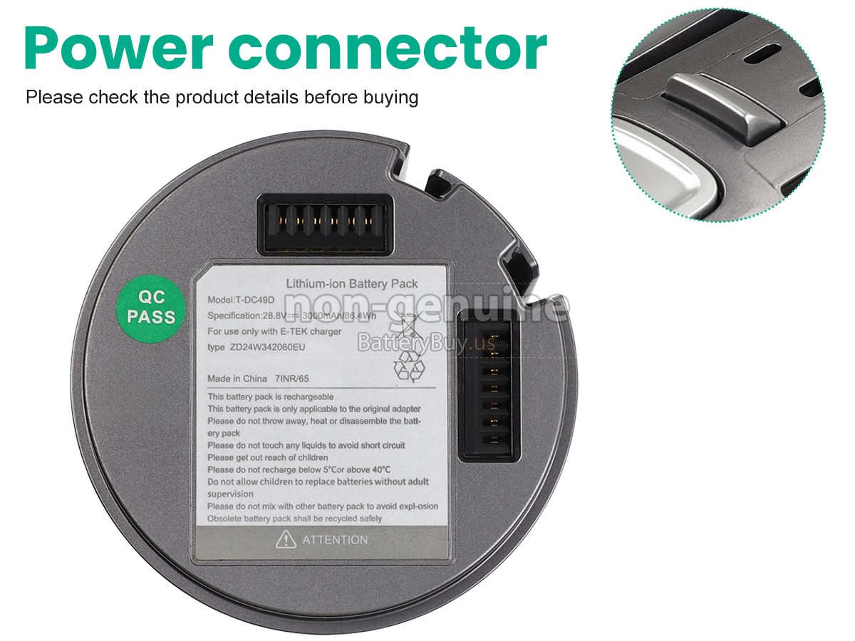 battery for JIMMY H8