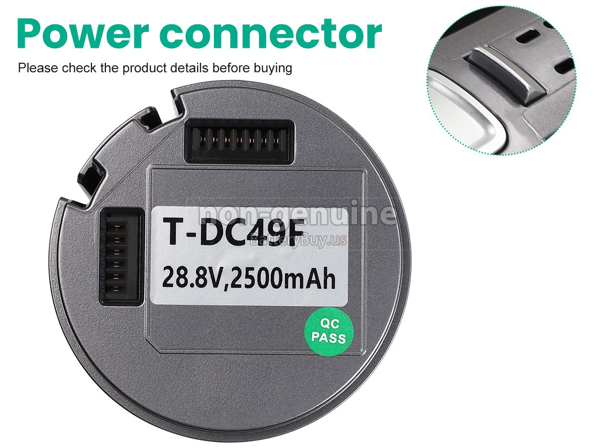 battery for JIMMY T-DC49F