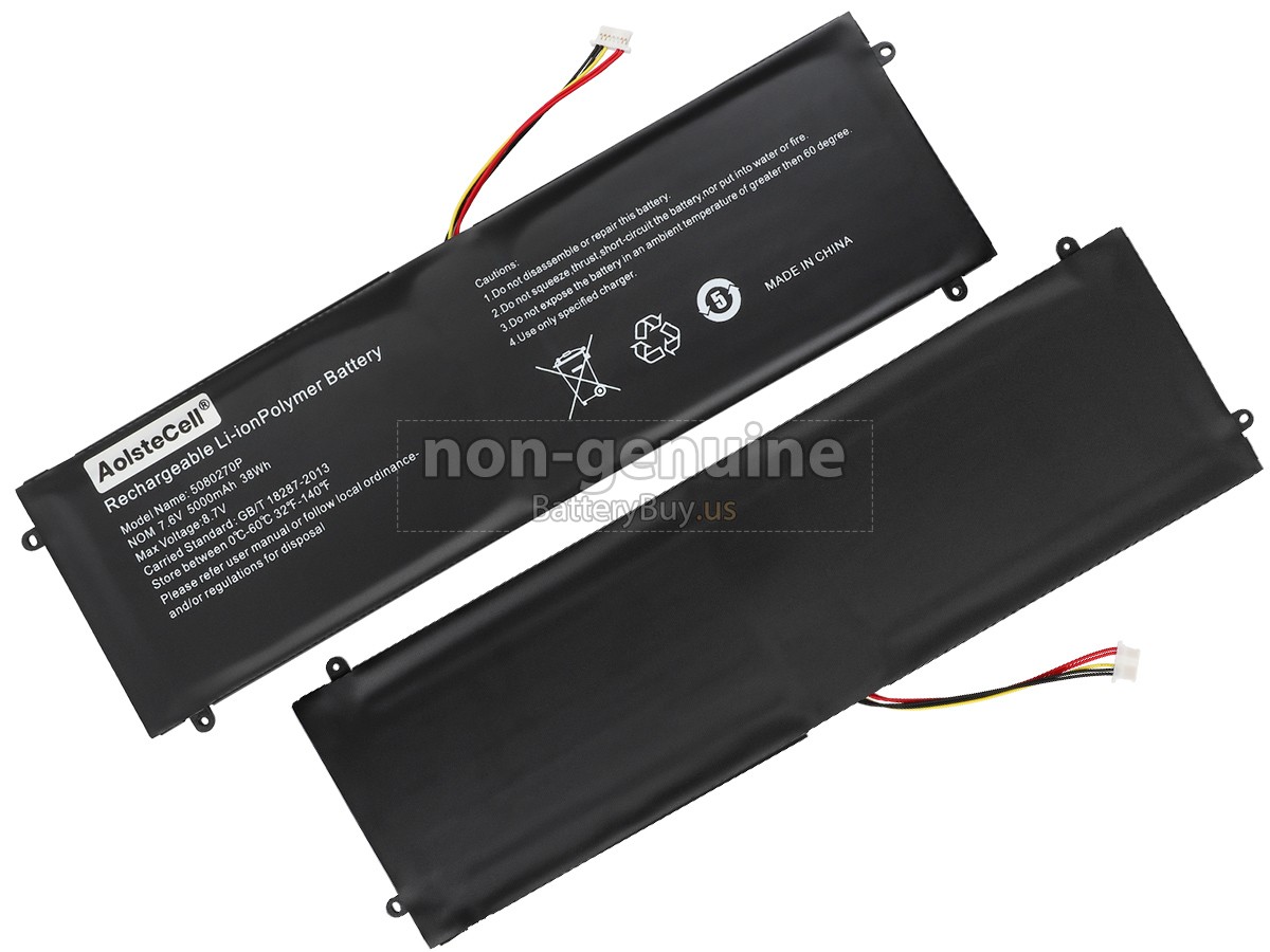 battery for Jumper 5080270P
