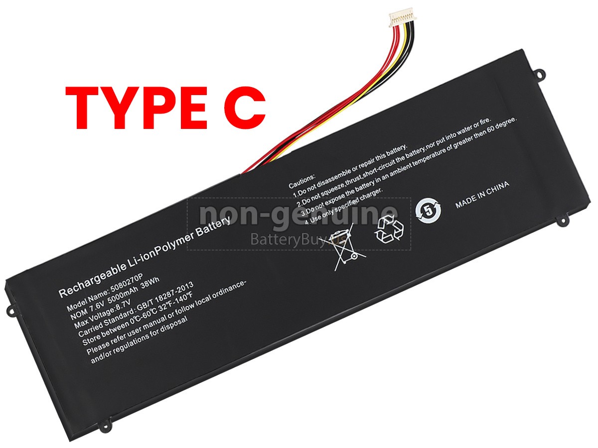 battery for Jumper 5080270P