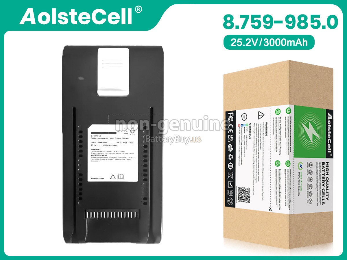 battery for Karcher 1.012-910.0