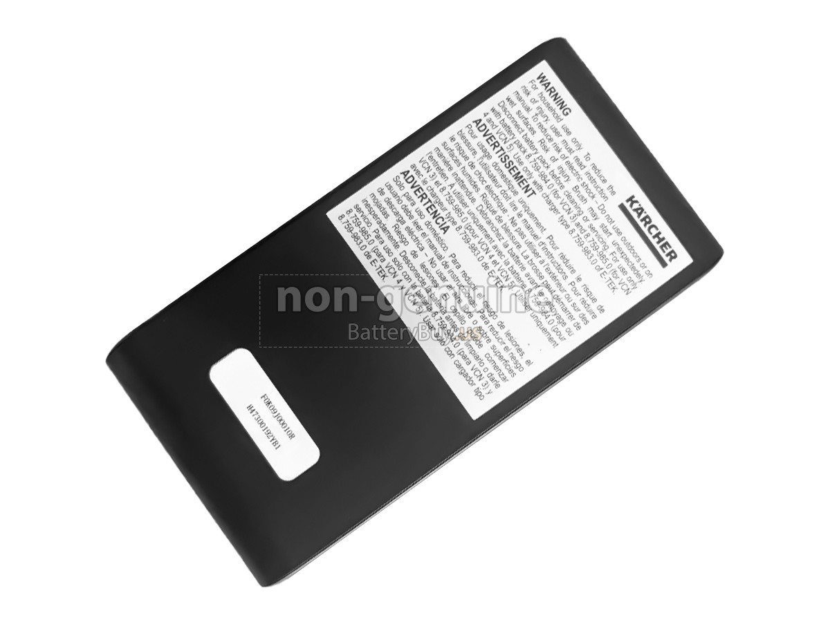 battery for Karcher 1.012-910.0