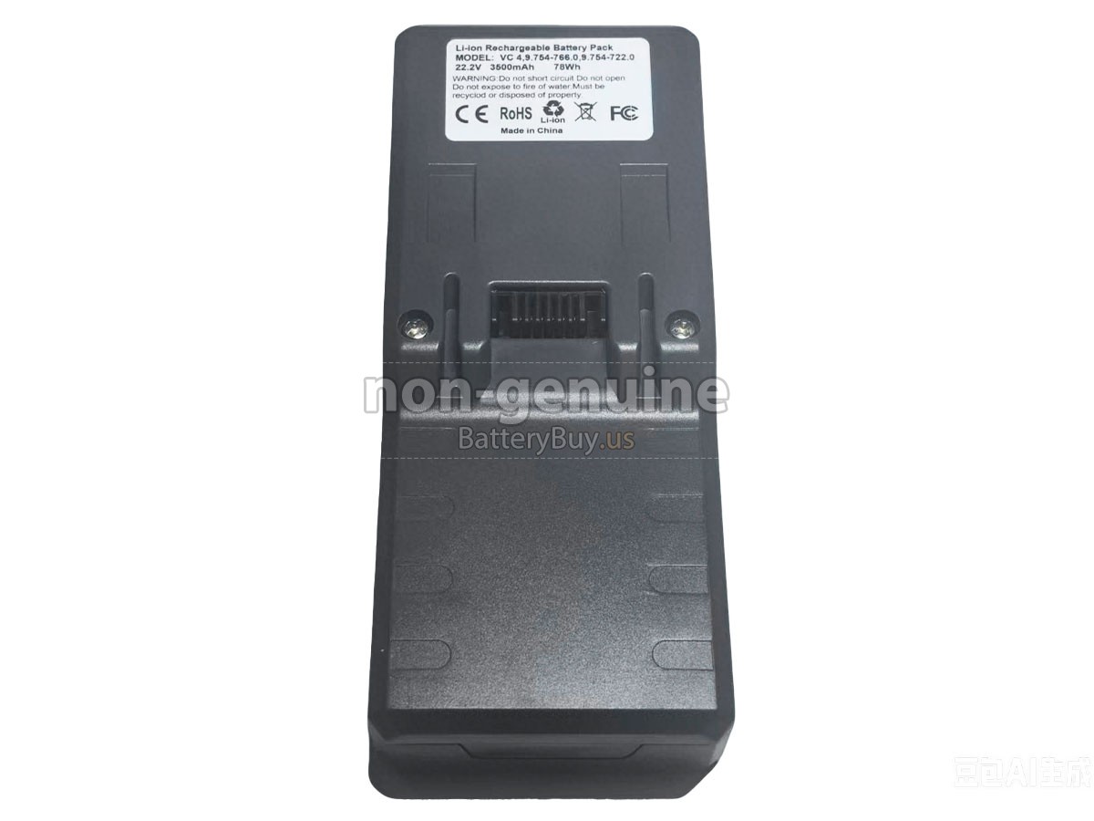 battery for Karcher 9.754-722.0